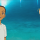 Umi, left and Sora, right.